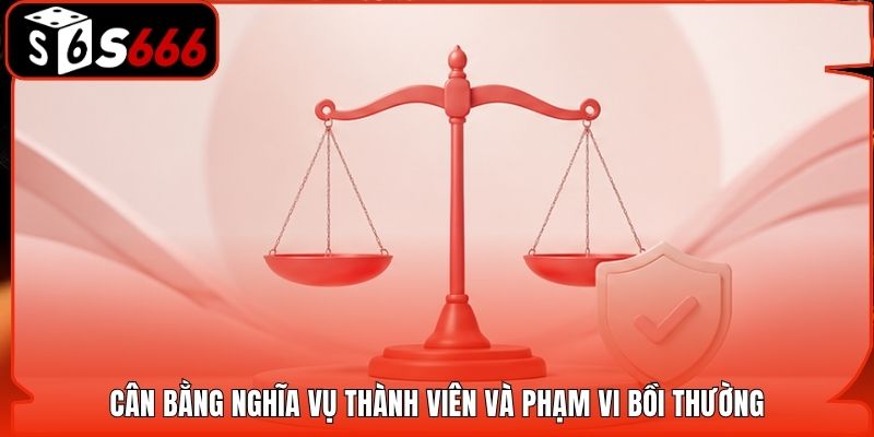 Cân bằng nghĩa vụ thành viên và phạm vi bồi thường